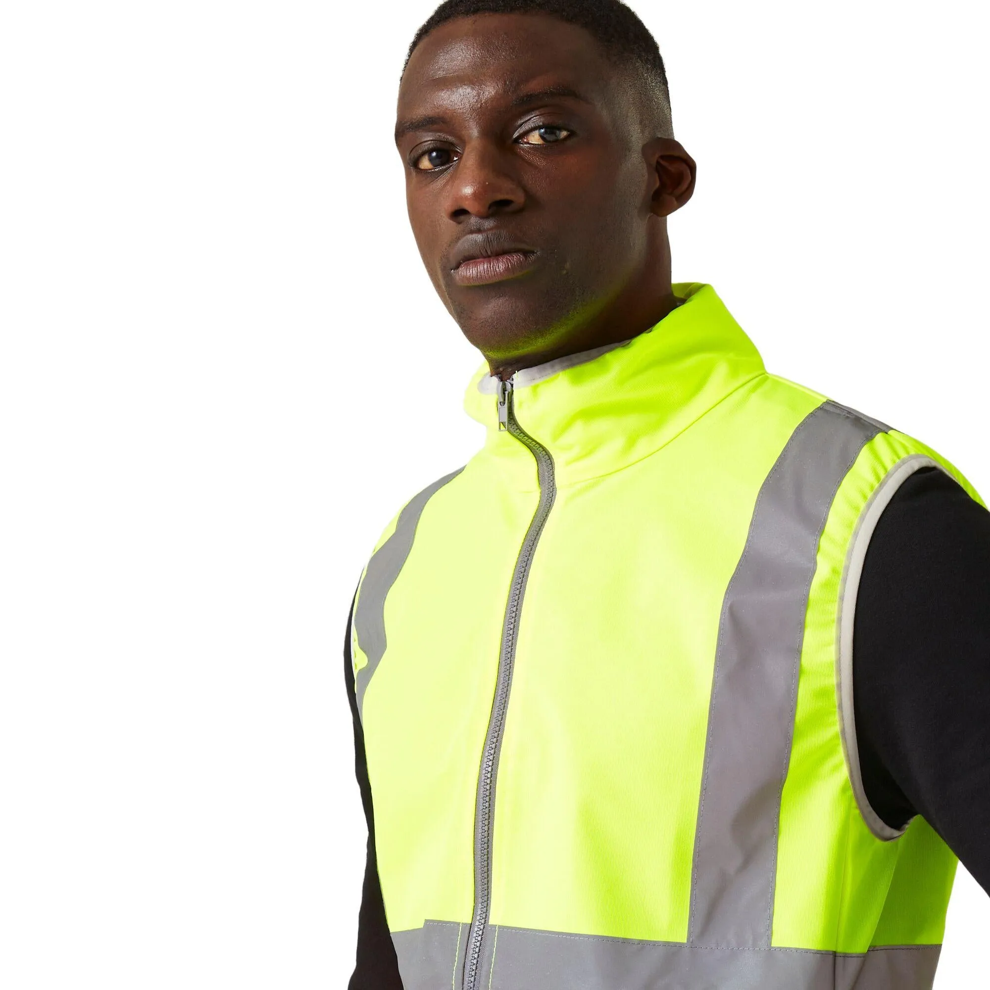 Regatta Professional Hi-Vis Full Zip Gilet TRS257