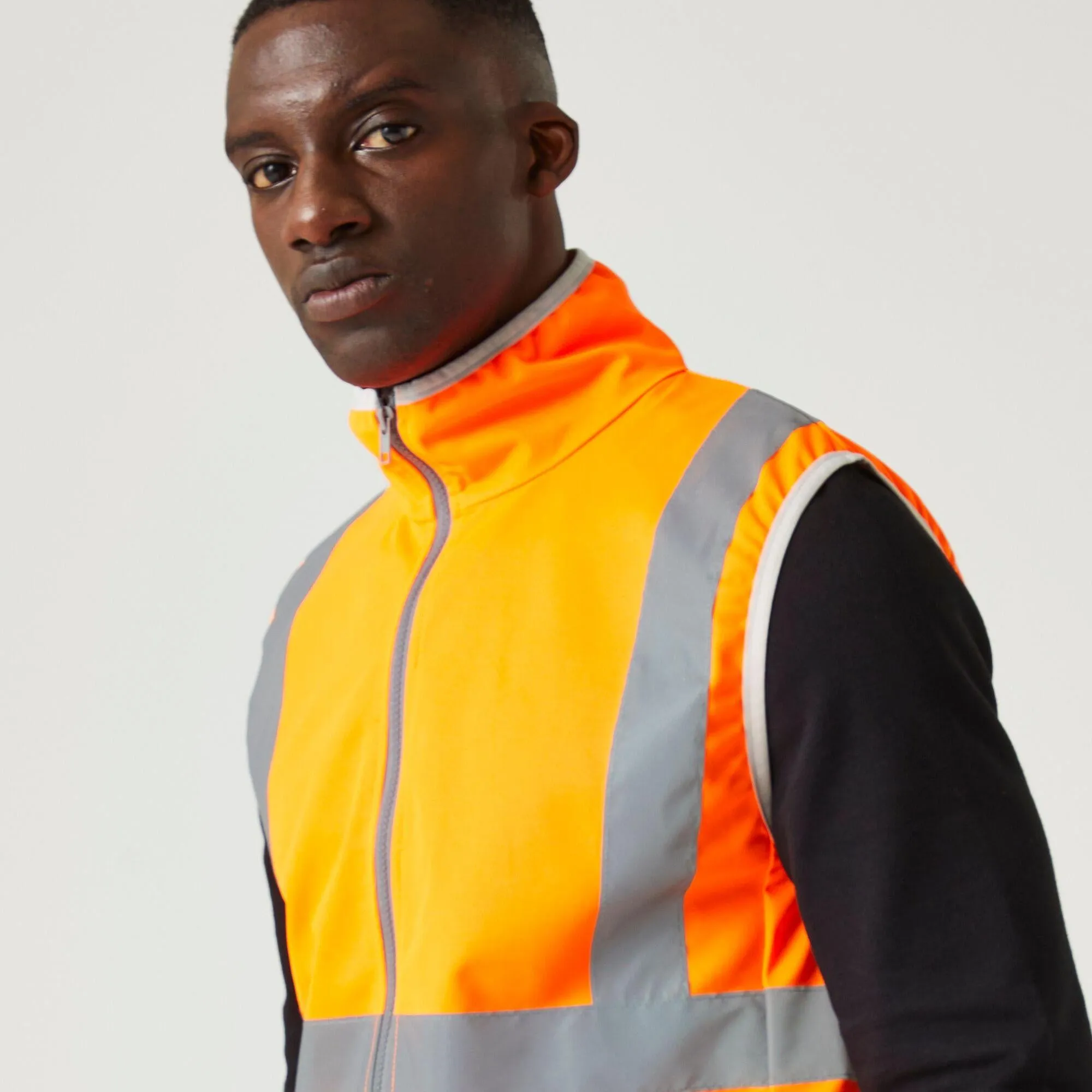 Regatta Professional Hi-Vis Full Zip Gilet TRS257