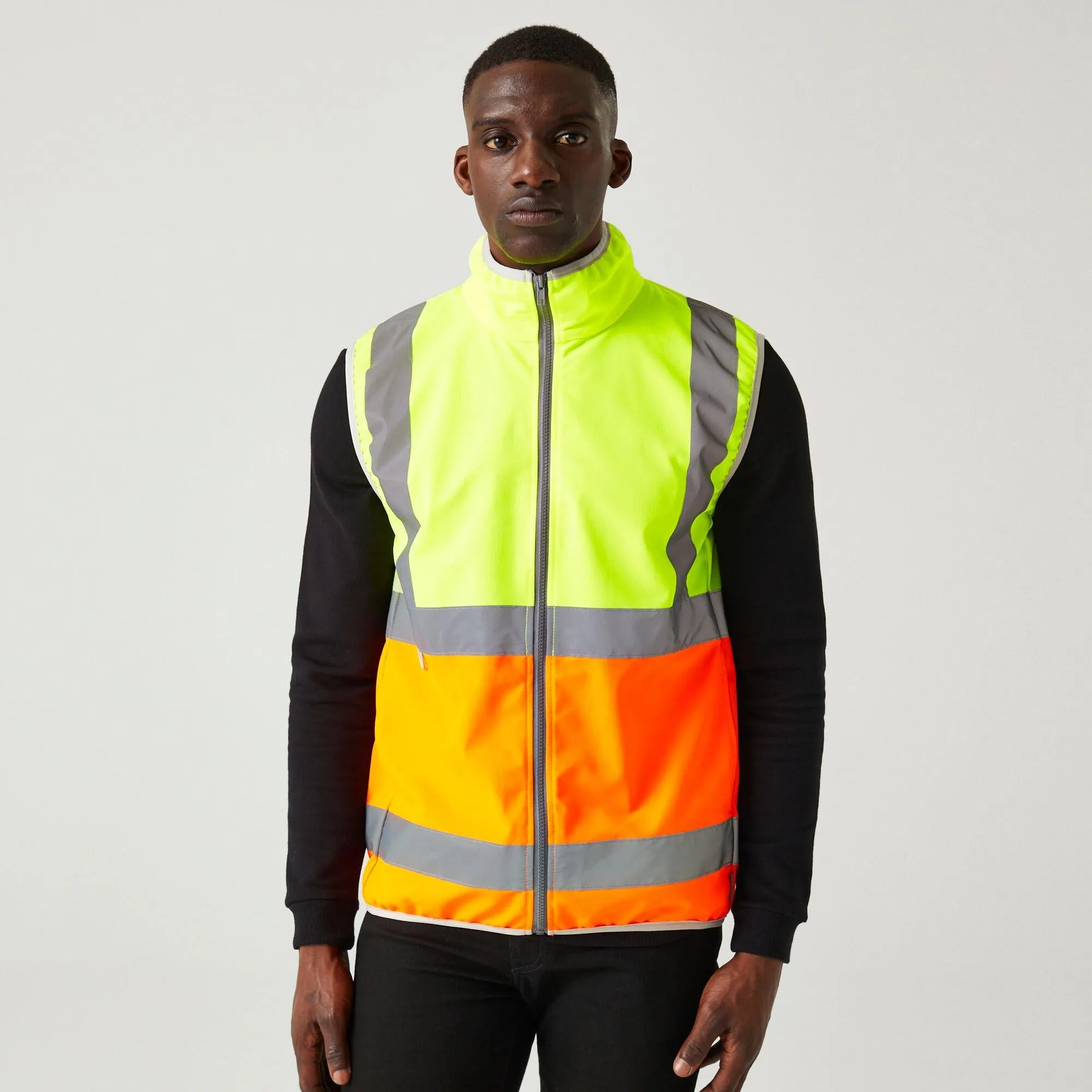 Regatta Professional Hi-Vis Full Zip Gilet TRS257