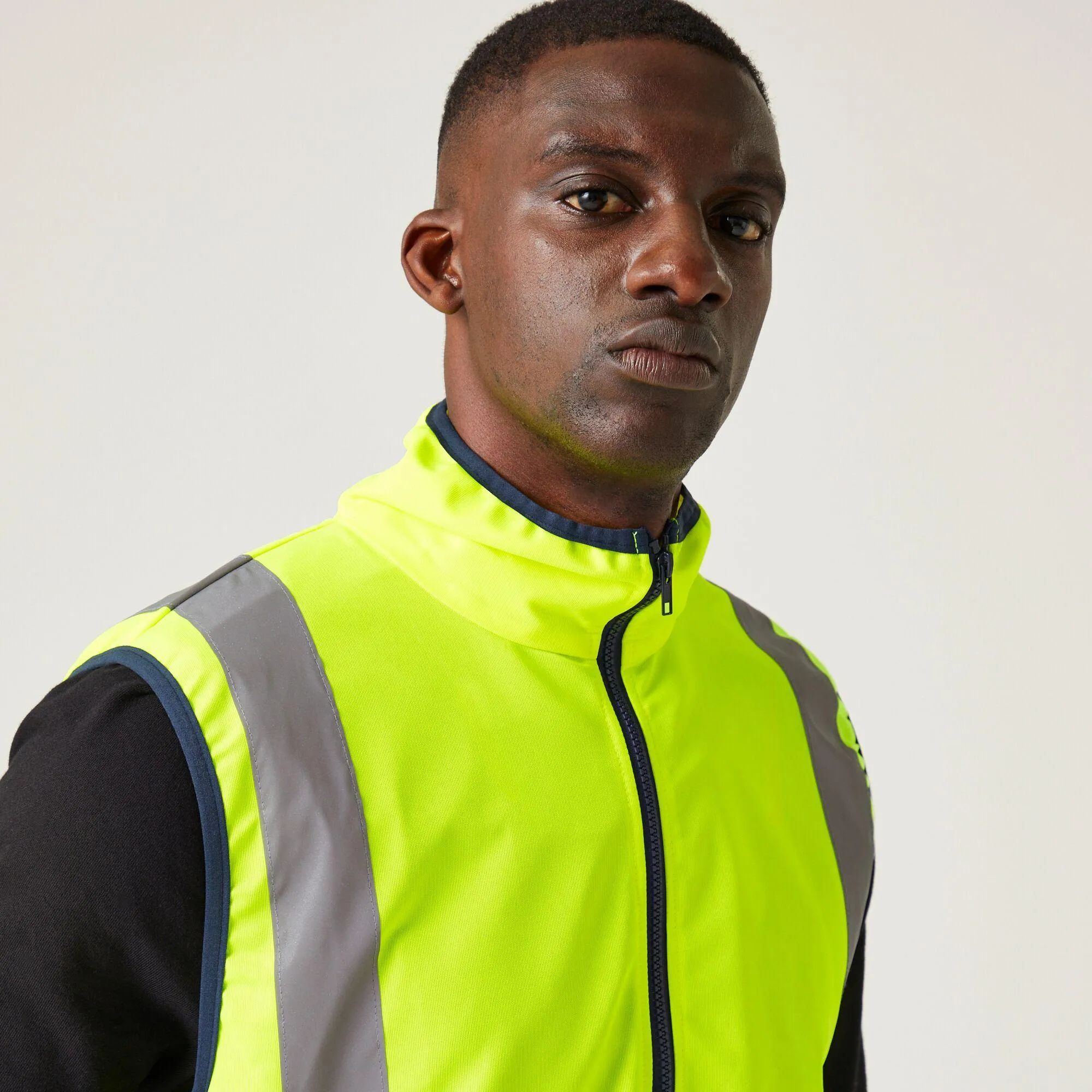 Regatta Professional Hi-Vis Full Zip Gilet TRS257
