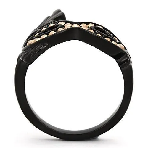 Ring Top GRD Crystal Metallic Light TK983 for Women Style Stainless