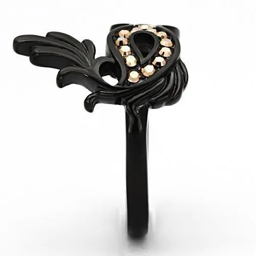 Ring Top GRD Crystal Metallic Light TK983 for Women Style Stainless