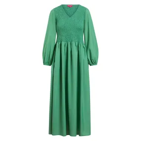 Sage Green Rook Shirred Pocket Dress