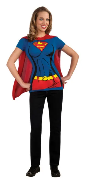 Supergirl Shirt Xlarge  Costume