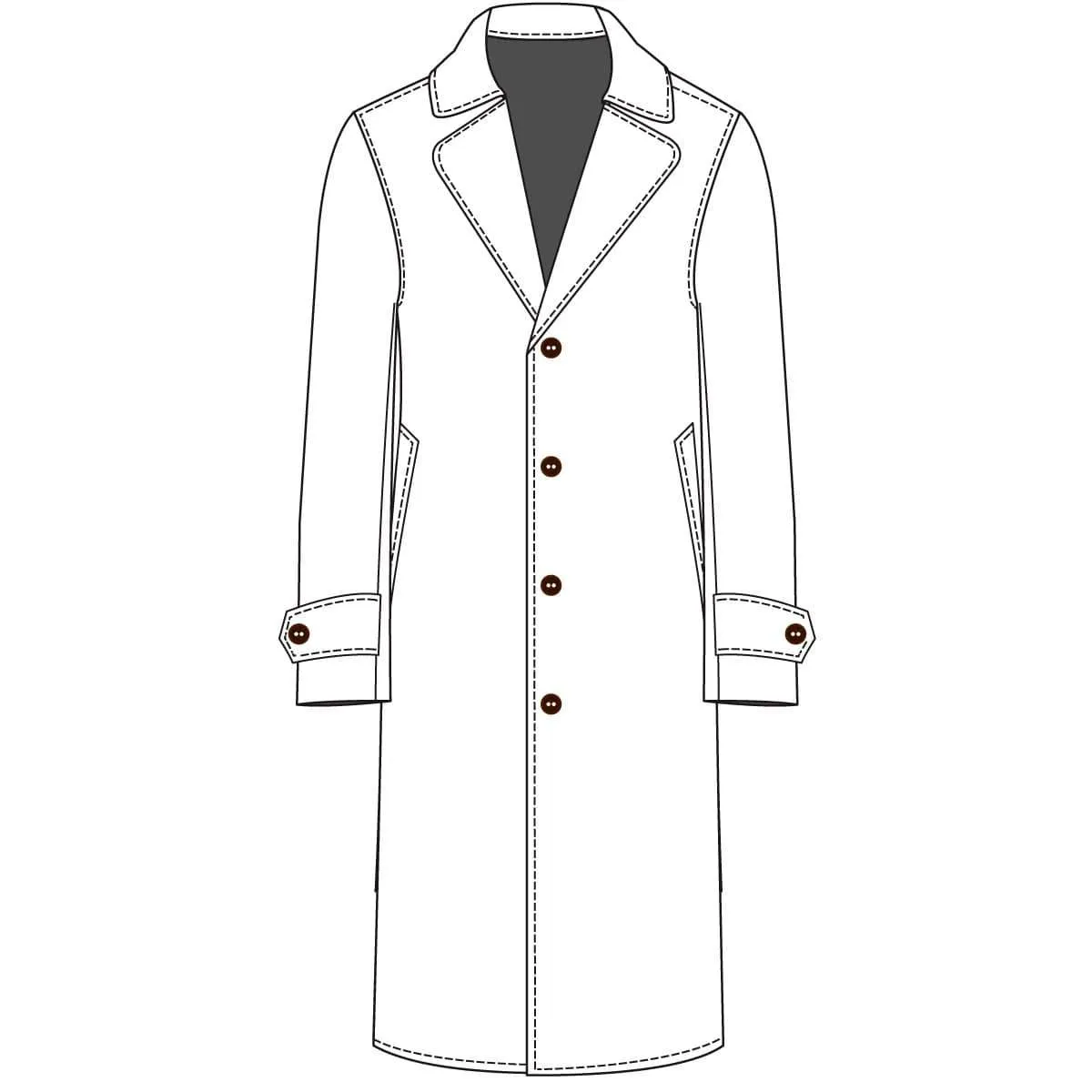 The Stately Overcoat | Espresso