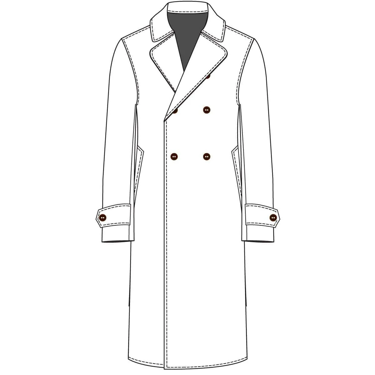 The Stately Overcoat | Espresso