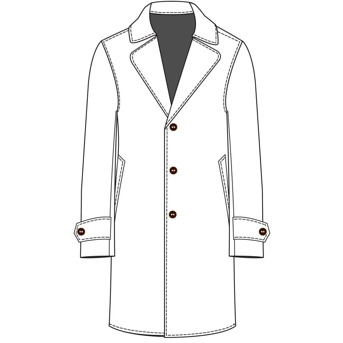The Stately Overcoat | Espresso