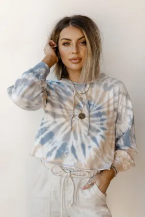 tie dye love hoodie