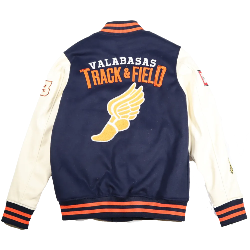 VALABASAS TRACK TEAM VARSITY JACKET 1231WILL153