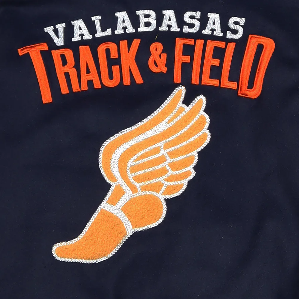 VALABASAS TRACK TEAM VARSITY JACKET 1231WILL153