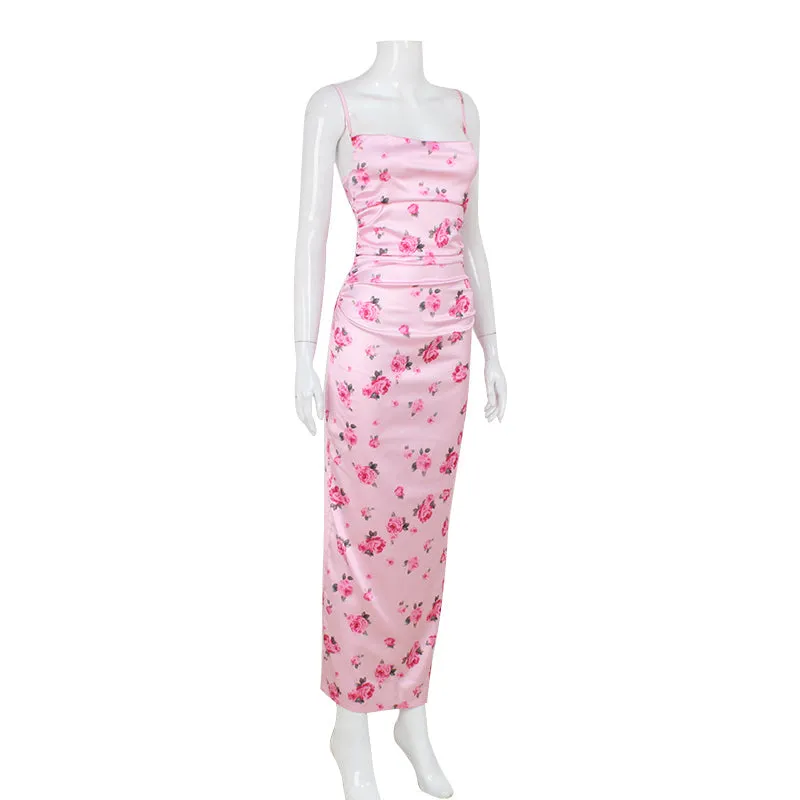 Vvsha Celeste Floral Maxi Dress