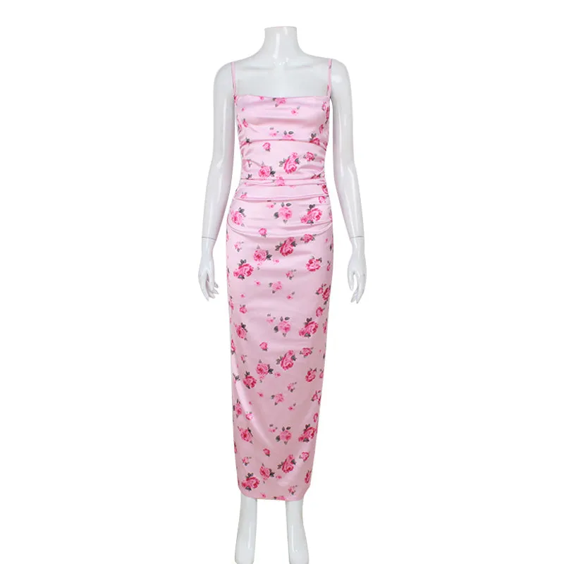 Vvsha Celeste Floral Maxi Dress