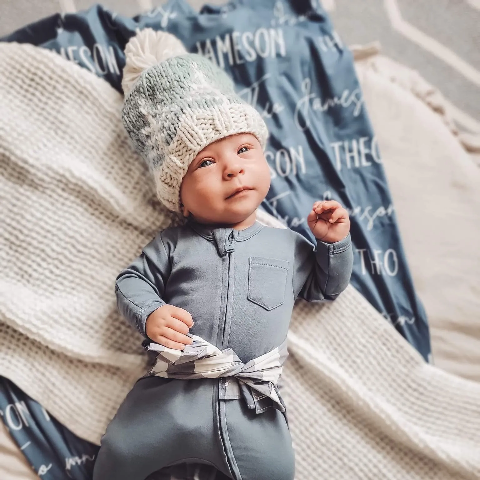Winter Forest Knit Hat by Huggalugs